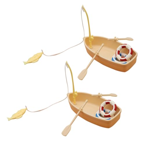 Hemobllo 2 Sätze Fischerboot Modell Miniaturen Puppenhauszubehör Entzückendes Kleines Boot Mini-fischerboot- Miniatur-fischerboot Mini- -Ornament-miniaturen Fischereizubehör Plastik Hemobllo 2 Sätze Fischerboot Modell Miniaturen Puppenhauszubehör Entzückendes Kleines Boot Mini-fischerboot- Miniatur-fischerboot Mini- -Ornament-miniaturen Fischereizubehör Plastik von Hemobllo