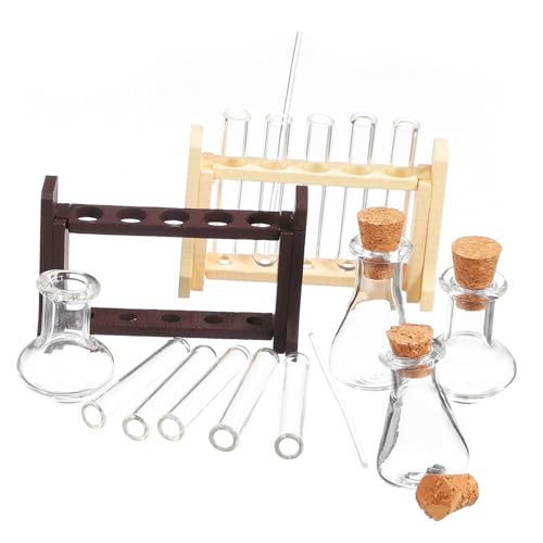 Hemobllo 2 Sätze Miniatur Reagenzglas Teilig Natur Dunkelbraun Miniatur Labor Zubehör Puppenhaus Dekoration Holz und Glasmaterialien Mikro Experiment Modell Kreatives Puppenzubehör Hemobllo 2 Sätze Miniatur Reagenzglas Teilig Natur Dunkelbraun Miniatur Labor Zubehör Puppenhaus Dekoration Holz und Glasmaterialien Mikro Experiment Modell Kreatives Puppenzubehör von Hemobllo