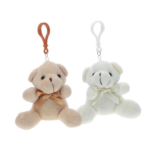 Hemobllo 2 Stück Bogenpuppe Geburtstags-Minibär Mini-Plüschbär ausgestopfter Bär Stofftiere Plüschtier mit Bärenanhänger Miniatur-Kuscheltiere Kleiner Bär Bärenschmuck PP Baumwolle Hemobllo 2 Stück Bogenpuppe Geburtstags-Minibär Mini-Plüschbär ausgestopfter Bär Stofftiere Plüschtier mit Bärenanhänger Miniatur-Kuscheltiere Kleiner Bär Bärenschmuck PP Baumwolle von Hemobllo