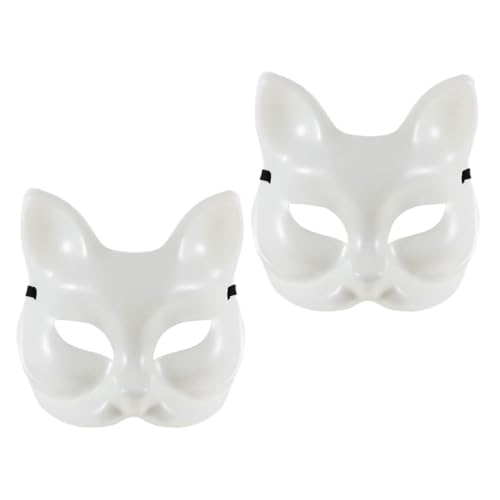 Hemobllo 2 Stück DIY Blanko Fuchsmaske zum Bemalen Festival Kostüm Maske Wiederverwendbar Vielseitig für Karneval Halloween Cosplay Party Kreative Handbemalung Hemobllo 2 Stück DIY Blanko Fuchsmaske zum Bemalen Festival Kostüm Maske Wiederverwendbar Vielseitig für Karneval Halloween Cosplay Party Kreative Handbemalung von Hemobllo