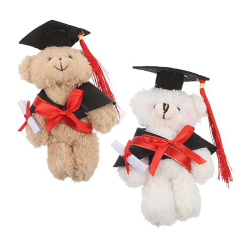 Hemobllo 2 Stück Dr. Bärenpuppe Gegenwärtig Plüsch Mini Abschluss vorhanden ausgestopft Abschlussgeschenk Grad Bär Abschluss Stofftiere Abschlussbär Absolvent Stofftier Filzstoff Hemobllo 2 Stück Dr. Bärenpuppe Gegenwärtig Plüsch Mini Abschluss vorhanden ausgestopft Abschlussgeschenk Grad Bär Abschluss Stofftiere Abschlussbär Absolvent Stofftier Filzstoff von Hemobllo