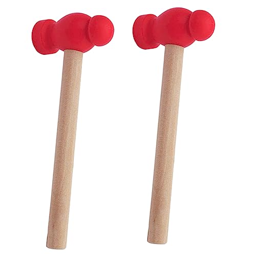 Hemobllo 2 Stück Hammer Teiliges Leichter Kleiner Holzhammer mit Robustem PP Kopf Pädagogisches Werkzeug für Jungen und Mädchen Fördert und Motorikfähigkeiten Realistische Nachbildung Hemobllo 2 Stück Hammer Teiliges Leichter Kleiner Holzhammer mit Robustem PP Kopf Pädagogisches Werkzeug für Jungen und Mädchen Fördert und Motorikfähigkeiten Realistische Nachbildung von Hemobllo