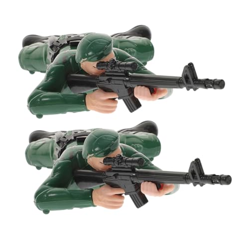 Hemobllo 2 Stück Krabbelsoldaten-Spielzeug Für Jungen, Interaktive Armee-actionfiguren, Krabbelspielzeug Für Kinder, Plastiksoldaten, Eltern-Kind-bindungsgeschenk, Frühes Lernspielzeug Hemobllo 2 Stück Krabbelsoldaten-Spielzeug Für Jungen, Interaktive Armee-actionfiguren, Krabbelspielzeug Für Kinder, Plastiksoldaten, Eltern-Kind-bindungsgeschenk, Frühes Lernspielzeug von Hemobllo