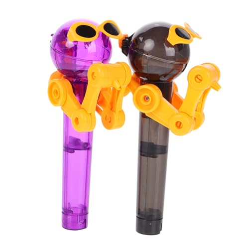 Hemobllo 2 Stück Kreativer Dinosaurier Lollipop Roboter Halter Teiliges in Schwarz und Witziger Süßigkeitenspender und Aufbewahrung für Partys Kinderfreundlich und Einfach zu Bedienen Hemobllo 2 Stück Kreativer Dinosaurier Lollipop Roboter Halter Teiliges in Schwarz und Witziger Süßigkeitenspender und Aufbewahrung für Partys Kinderfreundlich und Einfach zu Bedienen von Hemobllo