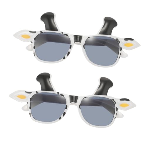 Hemobllo 2 Stück Lustige Kuhbrille aus Leichtem PC Material für Party und Karneval Witzige Kuh Kostüm Sonnenbrille für Erwachsene als Foto Requisit und Geburtstagsaccessoire Hemobllo 2 Stück Lustige Kuhbrille aus Leichtem PC Material für Party und Karneval Witzige Kuh Kostüm Sonnenbrille für Erwachsene als Foto Requisit und Geburtstagsaccessoire von Hemobllo