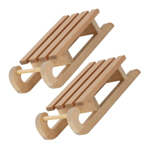 Hemobllo 2 Stück Miniatur Schlitten aus Birkenholz Teiliges DIY Puppenhaus Zubehör Weihnachtsdeko Bastelset Langlebiger Miniatur Schlitten als Dekoratives Accessoire für Miniaturhäuser und Hemobllo 2 Stück Miniatur Schlitten aus Birkenholz Teiliges DIY Puppenhaus Zubehör Weihnachtsdeko Bastelset Langlebiger Miniatur Schlitten als Dekoratives Accessoire für Miniaturhäuser und von Hemobllo