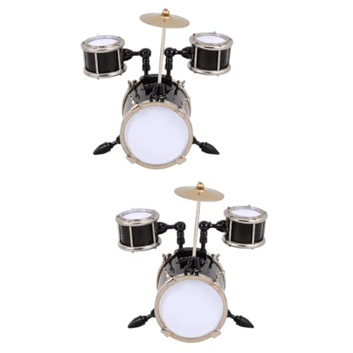 Hemobllo 2 Stück Miniaturtrommel winzig Puppe Mini-Instrumente als Ornamente Musikalische Miniaturen Mini-Instrumente für Landschaft Miniaturinstrumente Zubehör Metall Hemobllo 2 Stück Miniaturtrommel winzig Puppe Mini-Instrumente als Ornamente Musikalische Miniaturen Mini-Instrumente für Landschaft Miniaturinstrumente Zubehör Metall von Hemobllo