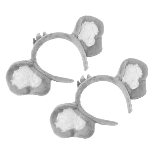 Hemobllo 2 Stück Ohr Haarreif Cartoon Tierkostüm Haaraccessoire Cosplay für Frauen für Partys und Fotoshootings von Hemobllo