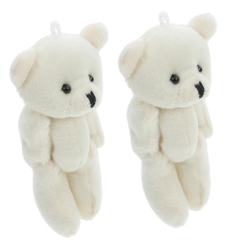 Hemobllo 2 Stück Puppe Bär Puppe Bärenspielzeug Bären-Babyparty-Dekorationen Schülergeschenke aus Lehrermasse Stofftier Bär weihnachtliche Kuscheltiere winziger Bär PP Baumwolle Beige Hemobllo 2 Stück Puppe Bär Puppe Bärenspielzeug Bären-Babyparty-Dekorationen Schülergeschenke aus Lehrermasse Stofftier Bär weihnachtliche Kuscheltiere winziger Bär PP Baumwolle Beige von Hemobllo