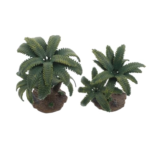 Hemobllo 2 Stück Realistische Modellbäume Miniatur Landschaftsbäume für Diorama Sandtisch Modell Naturgetreues Design Platzsparend Vielseitige Dekoration für Zuhause und Büro von Hemobllo