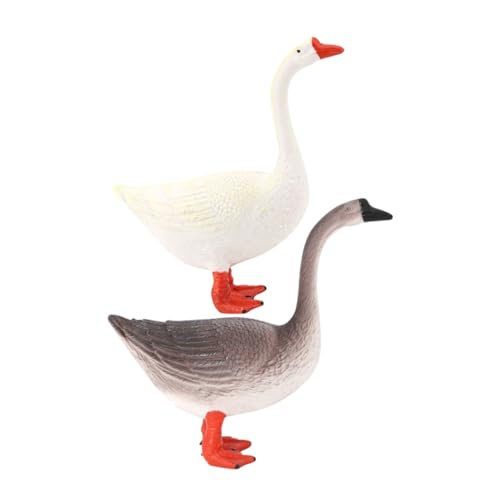 Hemobllo 2 Stück Teiliges Dekorative Gänse Figuren aus Robustem Kunststoff Realistische Bauernhof Deko für Garten und Innenräume Langlebige Detailreiche Tiermodelle als Kinderspielzeug und Hemobllo 2 Stück Teiliges Dekorative Gänse Figuren aus Robustem Kunststoff Realistische Bauernhof Deko für Garten und Innenräume Langlebige Detailreiche Tiermodelle als Kinderspielzeug und von Hemobllo