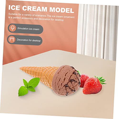 Hemobllo 2 Stück Teiliges Eiscreme Modell aus Flexiblem PVC Realistische Kleine Eistüten Dekoration und Fotorequisite Langlebiges Kinderspielzeug für Tisch und Ausstellung Hemobllo 2 Stück Teiliges Eiscreme Modell aus Flexiblem PVC Realistische Kleine Eistüten Dekoration und Fotorequisite Langlebiges Kinderspielzeug für Tisch und Ausstellung von Hemobllo
