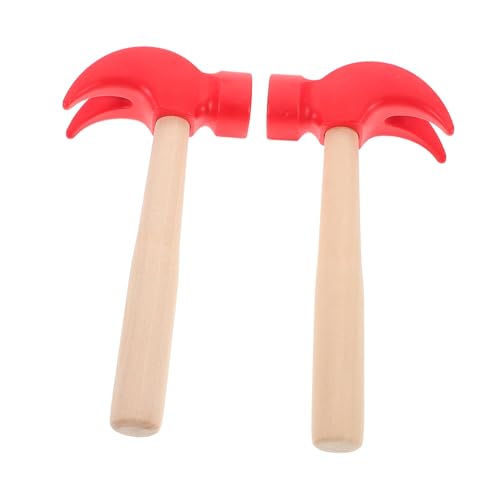 Hemobllo 2 Stück Teiliges Holzhammer für Realistisches Werkzeugspielzeug Hand Auge Koordination Motorische Fähigkeiten und Eltern Junge Mädchen Interaktion für Jungen und Mädchen Hemobllo 2 Stück Teiliges Holzhammer für Realistisches Werkzeugspielzeug Hand Auge Koordination Motorische Fähigkeiten und Eltern Junge Mädchen Interaktion für Jungen und Mädchen von Hemobllo