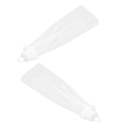 Hemobllo 2 Stück Teiliges Puppen Brautschleier Eleganter Hochzeitsschleier aus Feinem Tüll Handgefertigtes Mini Schleier Zubehör für Puppenhaus Brautpuppen und Sammler Silberne von Hemobllo