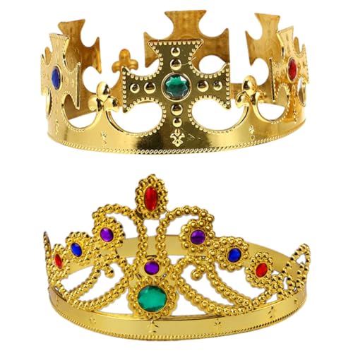 Hemobllo 2 Stück Tiara Für Halloween-kronen Kostüm Kleinkind Halloween -dekorationen Krone Cosplay Königskrone Requisite Halloween-requisite Halloween-partykrone Plastik Hemobllo 2 Stück Tiara Für Halloween-kronen Kostüm Kleinkind Halloween -dekorationen Krone Cosplay Königskrone Requisite Halloween-requisite Halloween-partykrone Plastik von Hemobllo