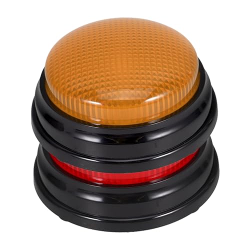 Hemobllo 2 Stück Ton- und Lichttaste Taste mit Ton Party-Sound-Taste Summer-Taste lustiger Geräuschknopf lustiges Spielknopfspielzeug Spielknöpfe Summer lustige Soundtaste Plastik von Hemobllo