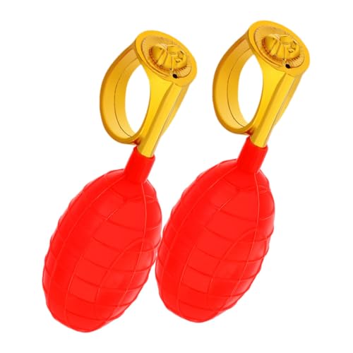 Hemobllo 2 Stück Wassersprühring Für Die Ganze Person Party-Witz- Streich-Gadget Trickspielzeug Für Erwachsene Witzspielzeug Für Erwachsene Plastik Rot von Hemobllo