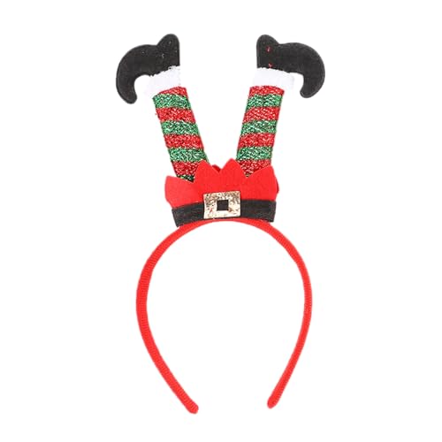 Hemobllo 2 Stück Weihnachtliche Haarreifen Candy Design Leichtes Sicheres Material Kindgerechte Festliche Kopfbedeckung für Weihnachts und Geburtstagspartys von Hemobllo