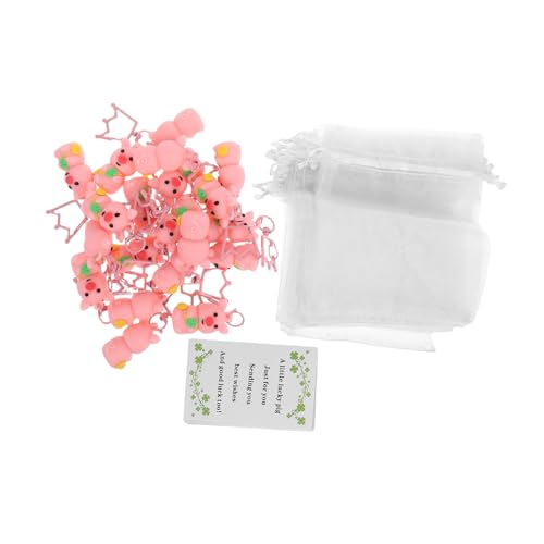 Hemobllo 20 Stck. Schwein Schlüsselanhänger kreativer Tierschlüsselbund Schlüsselanhänger zum irischen St. Patrick's Day Schlüsselanhänger mit Abschlusstieren weiches Gummi Hemobllo 20 Stck. Schwein Schlüsselanhänger kreativer Tierschlüsselbund Schlüsselanhänger zum irischen St. Patrick's Day Schlüsselanhänger mit Abschlusstieren weiches Gummi von Hemobllo
