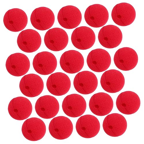 Hemobllo 20Stücke Clownnasen für Karneval und Cosplay Austauschbare Zirkusnasen Requisiten für Halloween Kostümparty und Maskerade Events von Hemobllo