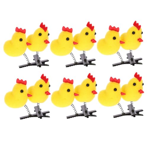 Hemobllo 24 Stück Kleine Gelbe Hühnerhaarnadel Hühnerhaar-accessoires Haarzubehör Für Mädchen Tierhaarklammern Haarspangen Für Frauen Mädchen Haarklammern Für Küken-haarnadel Eisen Hemobllo 24 Stück Kleine Gelbe Hühnerhaarnadel Hühnerhaar-accessoires Haarzubehör Für Mädchen Tierhaarklammern Haarspangen Für Frauen Mädchen Haarklammern Für Küken-haarnadel Eisen von Hemobllo