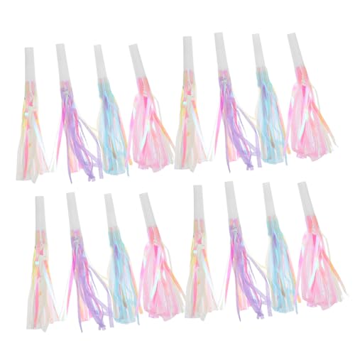 Hemobllo 24 Stück Party-Requisiten Schlag Hersteller Party Blowouts Kind Geburtstags-Gebläse Geburtstagsdekoration Partygebläse Krachmacher Alles zum Geburtstag Partypfeifen pp von Hemobllo