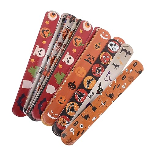 Hemobllo 24Stücke Teiliges Halloween Slap Armband Set aus Kinderfreundlich für Halloween Partys und Feierlichkeiten Langlebig und Sicher für Junggesellenabschiede Hemobllo 24Stücke Teiliges Halloween Slap Armband Set aus Kinderfreundlich für Halloween Partys und Feierlichkeiten Langlebig und Sicher für Junggesellenabschiede von Hemobllo