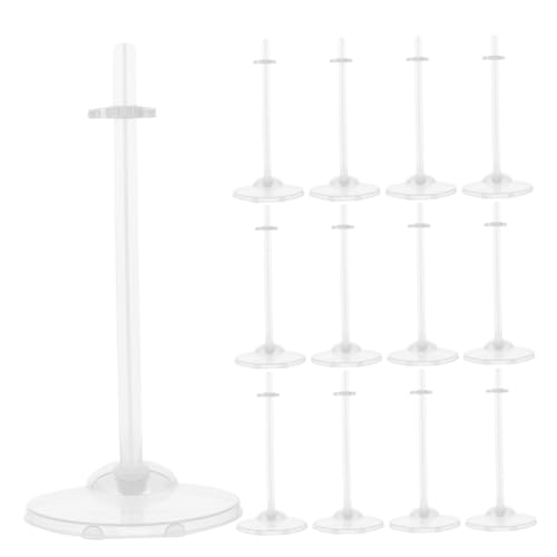 Hemobllo 24Stücke Teiliges Puppenständer Stabiler Miniaturanzeigehalter aus Langlebigem Kunststoff für Puppen und Actionfiguren Elegantes Design für Ansprechende Displays Einfach Hemobllo 24Stücke Teiliges Puppenständer Stabiler Miniaturanzeigehalter aus Langlebigem Kunststoff für Puppen und Actionfiguren Elegantes Design für Ansprechende Displays Einfach von Hemobllo