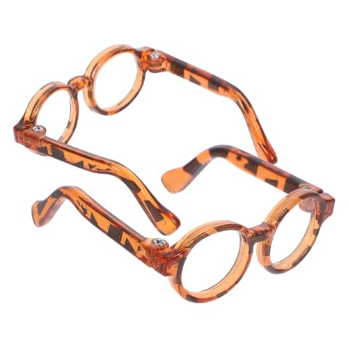 Hemobllo 2Paare Stylische Puppenbrillen Sonnenbrillen für Puppen Zubehör für Kreative DIY Projekte und Puppenanziehspiele für Teenager Hemobllo 2Paare Stylische Puppenbrillen Sonnenbrillen für Puppen Zubehör für Kreative DIY Projekte und Puppenanziehspiele für Teenager von Hemobllo