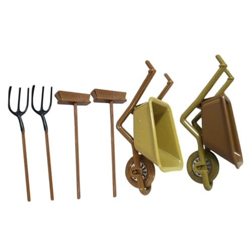 Hemobllo 2Sätze Miniaturspielzeug Realistische Farmwerkzeuge für Puppenzubehör Teiliges Miniaturmodell für Dekoration für Mini Häuser und Mikrolandschaften Farbenfrohe Hemobllo 2Sätze Miniaturspielzeug Realistische Farmwerkzeuge für Puppenzubehör Teiliges Miniaturmodell für Dekoration für Mini Häuser und Mikrolandschaften Farbenfrohe von Hemobllo
