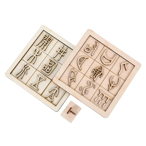 Hemobllo 2Satz Chinesisches Charakterdruck Lernspielzeug Bewegliches Typ Puzzle für Stem Bildungsspielzeug Kreativität und Wissenschaft DIY Projekt von Hemobllo