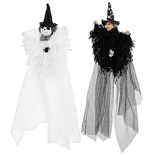 Hemobllo 2Stücke Hängende Halloween Gruselige Deko für Garten Innenbereich mit Fluffigem Stoffrock für Einzigartiges Fest Erlebnis Hemobllo 2Stücke Hängende Halloween Gruselige Deko für Garten Innenbereich mit Fluffigem Stoffrock für Einzigartiges Fest Erlebnis von Hemobllo