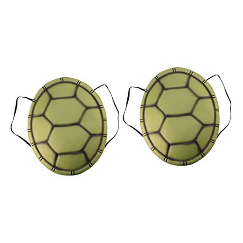 Hemobllo 2Stücke Halloween Schildkröten Kostüm Requisiten Eva Turtle Shell für Partykostüme für Karneval Fasching und Cosplay Events Strapazierfähig und Farbenfroh Hemobllo 2Stücke Halloween Schildkröten Kostüm Requisiten Eva Turtle Shell für Partykostüme für Karneval Fasching und Cosplay Events Strapazierfähig und Farbenfroh von Hemobllo