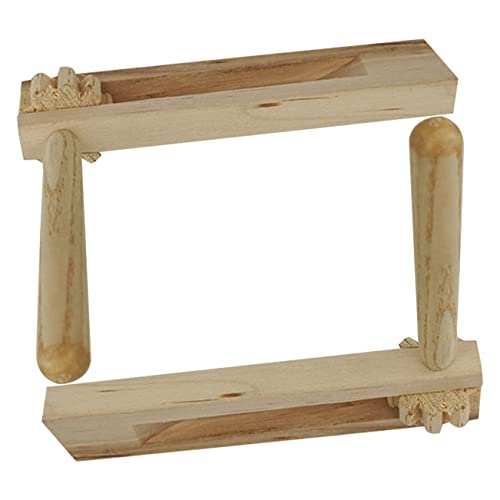 Hemobllo 2Stücke Holzgeräuschmacher Rotierende Castanets für Musikinstrument Musikalität Sicheres und Langlebiges Holzspielzeug für Frühes Lernen von Hemobllo