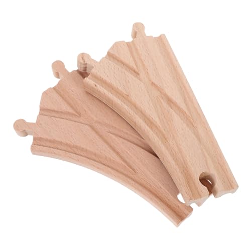 Hemobllo 2Stücke Holzschienen Zubehör für Holzspielzeugzüge Erweiterung mit Gebogenem Schalter für Kreative Spielmöglichkeiten Kompatibel mit Gängigen Holzschienen Systemen Robustes Hemobllo 2Stücke Holzschienen Zubehör für Holzspielzeugzüge Erweiterung mit Gebogenem Schalter für Kreative Spielmöglichkeiten Kompatibel mit Gängigen Holzschienen Systemen Robustes von Hemobllo