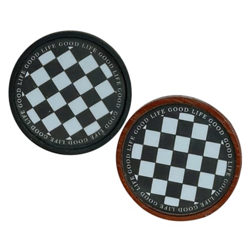 Hemobllo 2Stücke Runde Mini Platten für Puppenhaus Resin Tablett für Kreative Szenen für Miniaturen Hemobllo 2Stücke Runde Mini Platten für Puppenhaus Resin Tablett für Kreative Szenen für Miniaturen von Hemobllo