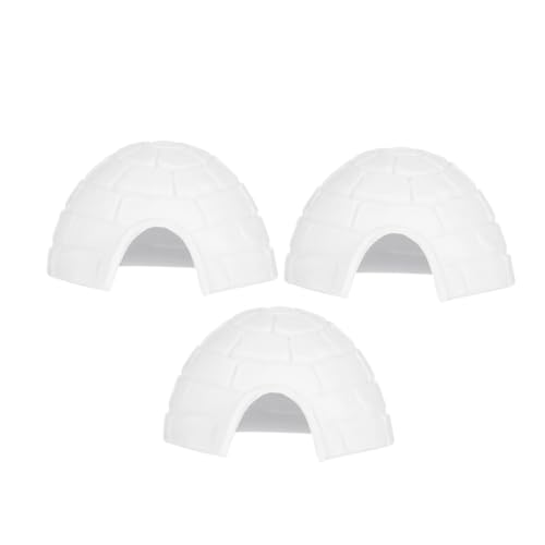 Hemobllo 3 Stück Iglu-Modell Arktisches Modell winzig Polar- Zahlen Bären Miniaturen Schnee Kleinkinder Miniaturfiguren kleine Figuren Mini Eishaus Plastik Weiß Hemobllo 3 Stück Iglu-Modell Arktisches Modell winzig Polar- Zahlen Bären Miniaturen Schnee Kleinkinder Miniaturfiguren kleine Figuren Mini Eishaus Plastik Weiß von Hemobllo