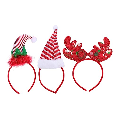 Hemobllo 3 Stück Teiliges Weihnachts Haarreif mit Niedlichem Rentier Geweih und Hut Design Komfortabel und Sicher für Weihnachtsfeiern Karneval und Festliche Party Accessoires für Damen Hemobllo 3 Stück Teiliges Weihnachts Haarreif mit Niedlichem Rentier Geweih und Hut Design Komfortabel und Sicher für Weihnachtsfeiern Karneval und Festliche Party Accessoires für Damen von Hemobllo