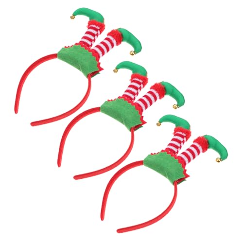 Hemobllo 3 Stück Weihnachtliche Haarreifen Niedlich Dekorierte Xmas Haarschmuck Bequem und Rutschfest für Weihnachtsfeiern Kostüm und Geburtstagsfeiern Süßes Stirnband Accessoire Hemobllo 3 Stück Weihnachtliche Haarreifen Niedlich Dekorierte Xmas Haarschmuck Bequem und Rutschfest für Weihnachtsfeiern Kostüm und Geburtstagsfeiern Süßes Stirnband Accessoire von Hemobllo