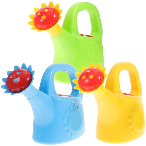 Hemobllo 3-teilige Gießkanne für Kinder, Multifunktionales Badespielzeug, Gartenzubehör Heimgebrauch von Hemobllo