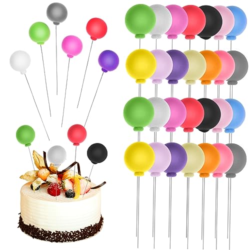 Hemobllo 30 Stück Schaumkugelkuchendekoration Miniatur Fest Kugeln zur Kuchendekoration Schaumstoffkugeln zur Dekoration vorgeben klein Dekorationen für Ballonkuchen Kugeln Kuchen Picks Hemobllo 30 Stück Schaumkugelkuchendekoration Miniatur Fest Kugeln zur Kuchendekoration Schaumstoffkugeln zur Dekoration vorgeben klein Dekorationen für Ballonkuchen Kugeln Kuchen Picks von Hemobllo