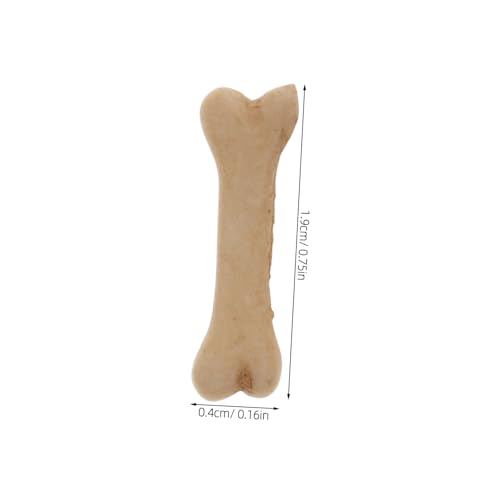 Hemobllo 30 Stück Teiliges Halloween Miniaturknochen aus Resin Realistische Mini Knochen Dekoration für Halloween Partys Gruselige Tisch und Sandkasten Ornamente Wetterfest und Langlebig von Hemobllo
