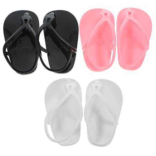 Hemobllo 3Paare Elegante Puppenschuhe für Puppen Dekoratives Zubehör Zufälligen Farben Hausschuhe für Anziehpuppen für Puppenliebhaber Hemobllo 3Paare Elegante Puppenschuhe für Puppen Dekoratives Zubehör Zufälligen Farben Hausschuhe für Anziehpuppen für Puppenliebhaber von Hemobllo