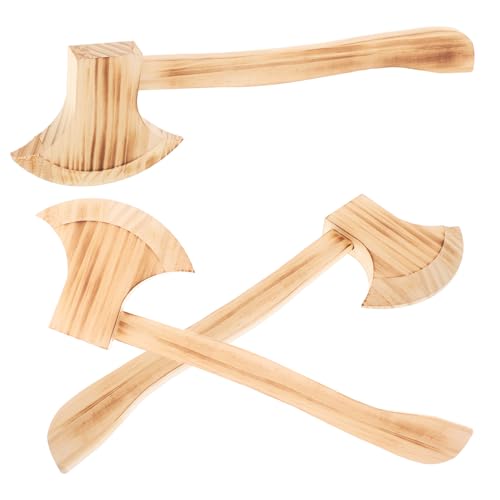 Hemobllo 3Stücke Holzspielzeug Halloween Requisiten für Cosplay Partys Langlebiges Sicheres Material für Kreative Darstellungen Dekorationen von Hemobllo