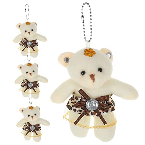 Hemobllo 4 Stück Bärenpuppe Dekoration Miniatur Plüsch Party Junge Dekorativ Braut- Klein Bär Für Tragen Hochzeitsbär Nettes Tierdekor Ausgestopfter Bär Bärendekor Pp Baumwolle Leopard Hemobllo 4 Stück Bärenpuppe Dekoration Miniatur Plüsch Party Junge Dekorativ Braut- Klein Bär Für Tragen Hochzeitsbär Nettes Tierdekor Ausgestopfter Bär Bärendekor Pp Baumwolle Leopard von Hemobllo