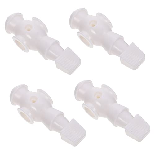 Hemobllo 4 Stück Fußballmaschinenspieler Kickertisch Zubehör Fußballzubehör Mini-Fußballer Tischfußball-Fußballspiele Fußballspieler-Minifiguren Fußball-Zubehör Foosball Harz Weiß Hemobllo 4 Stück Fußballmaschinenspieler Kickertisch Zubehör Fußballzubehör Mini-Fußballer Tischfußball-Fußballspiele Fußballspieler-Minifiguren Fußball-Zubehör Foosball Harz Weiß von Hemobllo
