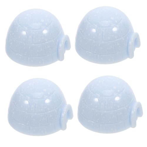 Hemobllo 4 Stück Iglu-Statue Mini Künstlich Mikro Klein Iglu- Simulieren Exquisit Landschaft -iglu Harz Hemobllo 4 Stück Iglu-Statue Mini Künstlich Mikro Klein Iglu- Simulieren Exquisit Landschaft -iglu Harz von Hemobllo