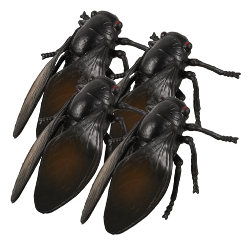 Hemobllo 4 Stück Insektenmodell Mini-zikade Insektendekor Künstliche Zikade Zikadendekorationen Lebensechtes Insekt Gefälschtes Zikadenmodell Lebensechte Zikaden Plastik Schwarz Hemobllo 4 Stück Insektenmodell Mini-zikade Insektendekor Künstliche Zikade Zikadendekorationen Lebensechtes Insekt Gefälschtes Zikadenmodell Lebensechte Zikaden Plastik Schwarz von Hemobllo