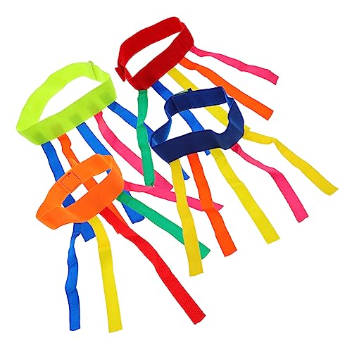 Hemobllo 4 Stück Teiliges Spielgürtel aus Oxford Stoff Bunte Trainingsspielzeuge für Jungen Mädchen Farben Eltern Junge Mädchen Interaktion von Hemobllo