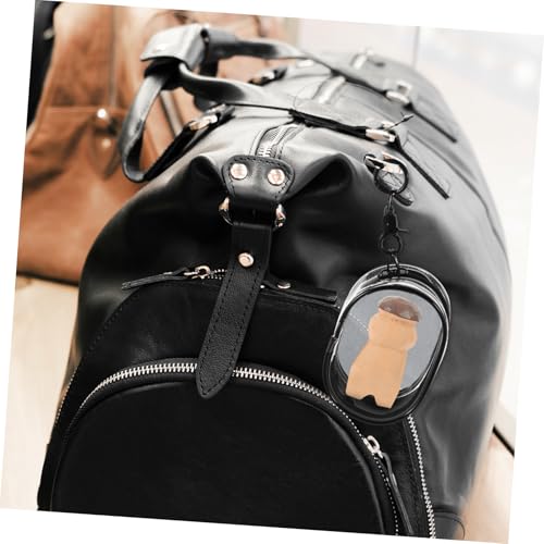 Hemobllo 4 Stück Transparente Figurentasche Staubdichtes Aufbewahrungs und Display Case für Puppen und Figuren Tragbare Kleine Hängetasche mit Schlüsselanhänger Vielseitige für Sammler von Hemobllo